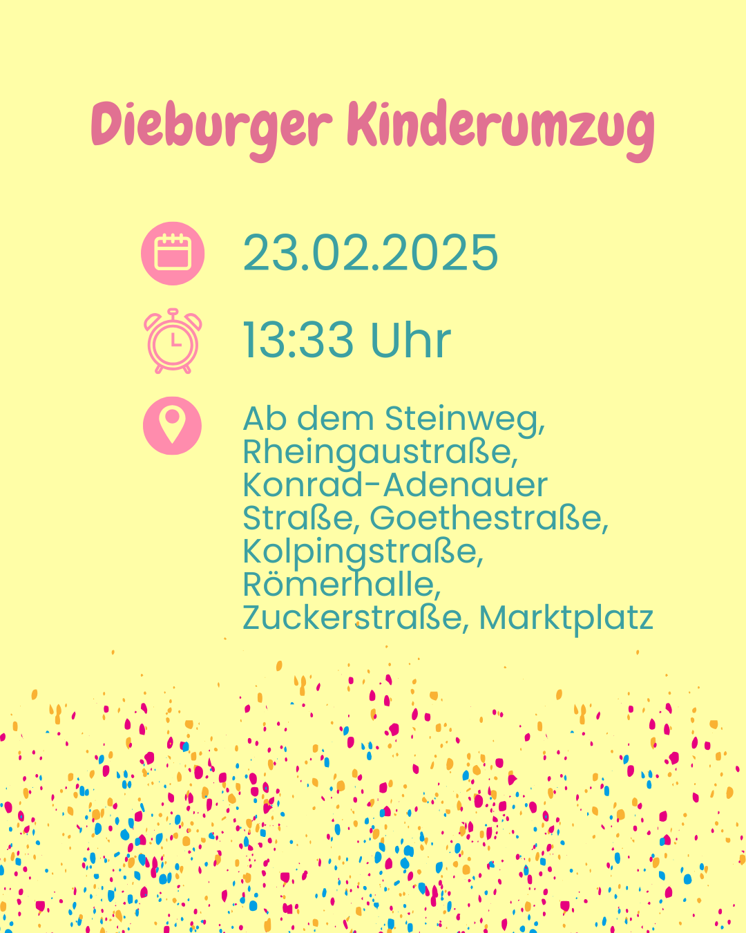 Dieburger Kinderumzug - ABtown Ladies Aschaffenburg