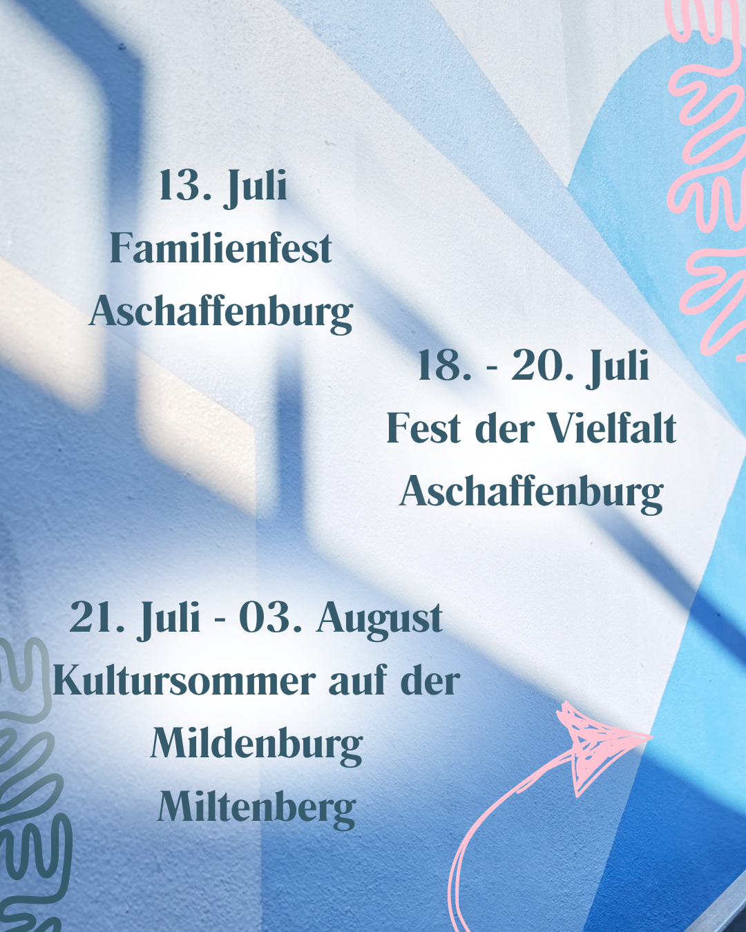 Juli Events in und um Aschaffenburg - ABtown Ladies Aschaffenburg