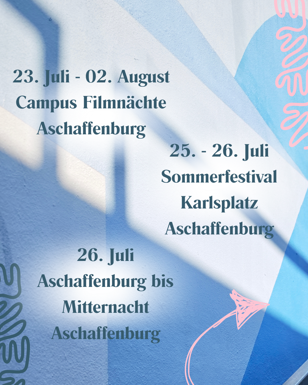 Juli Events in und um Aschaffenburg - ABtown Ladies Aschaffenburg