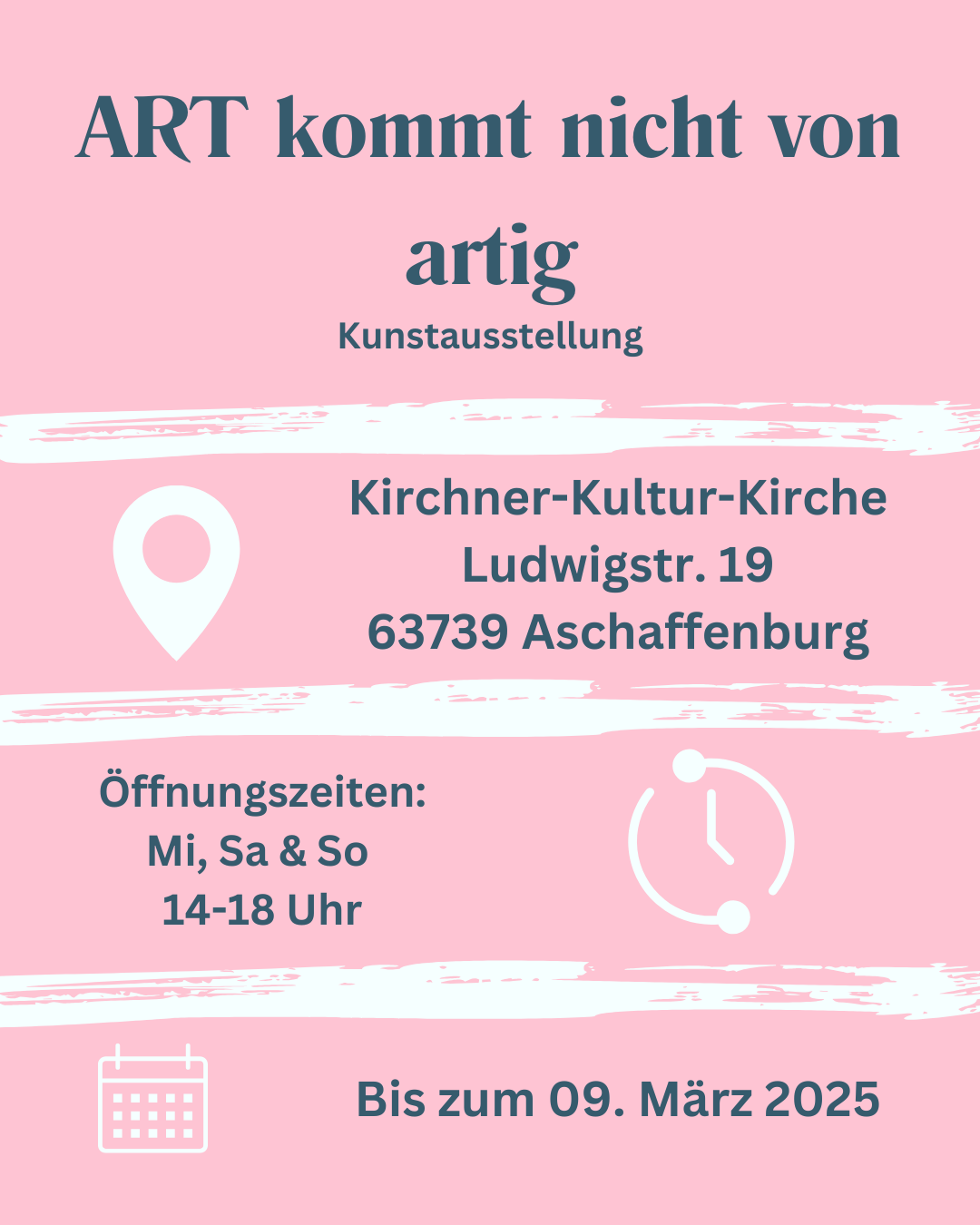 Ausstellung ART kommt nicht von artig - ABtown Ladies Aschaffenburg