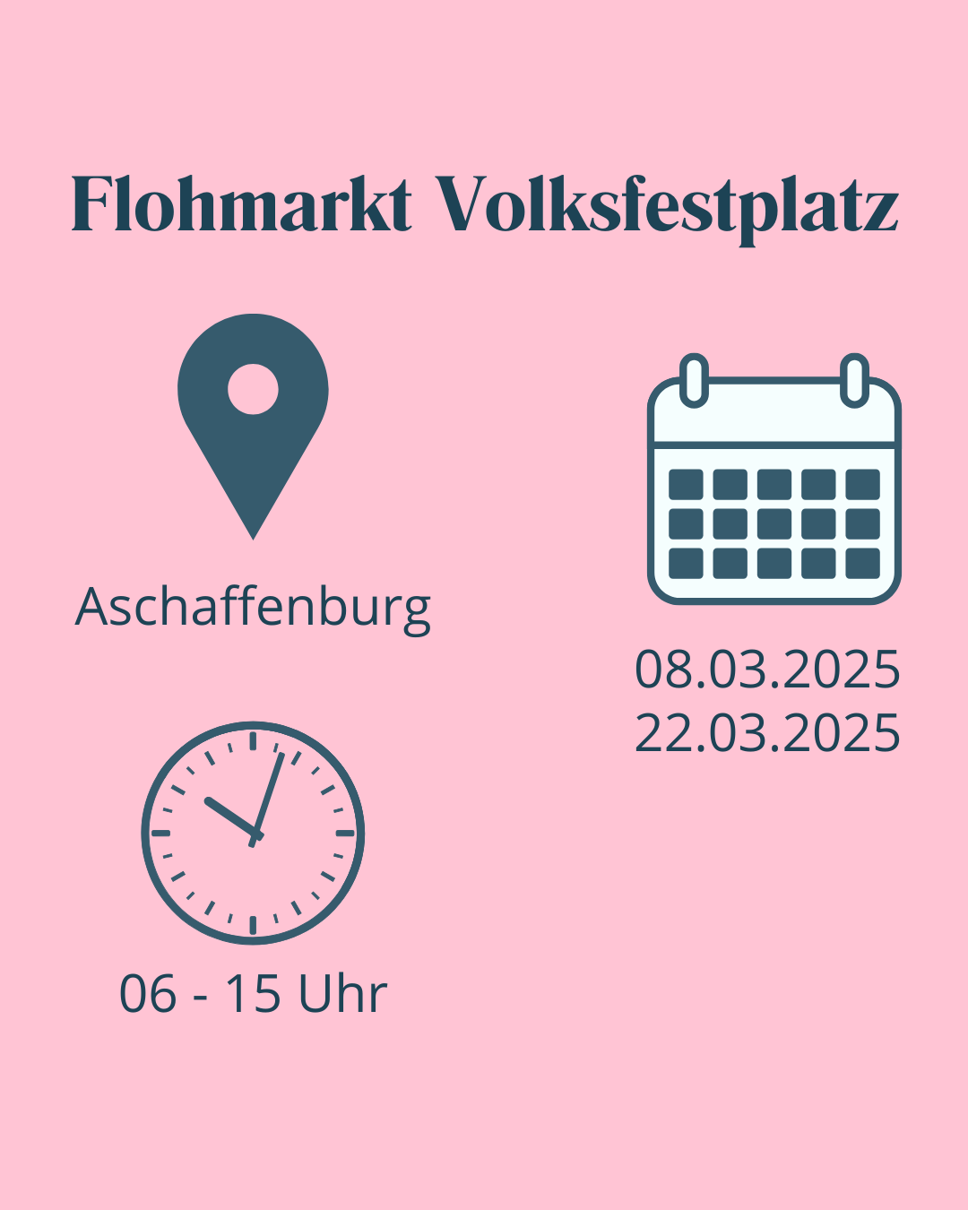 Flohmarkt Volksfestplatz - ABtown Ladies Aschaffenburg