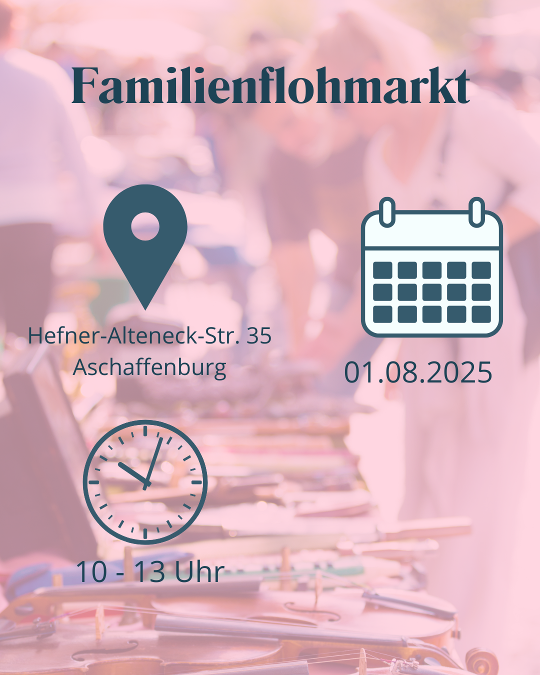 Flohmarkt Seligenstadt Juli 2025 - ABtown Ladies Aschaffenburg