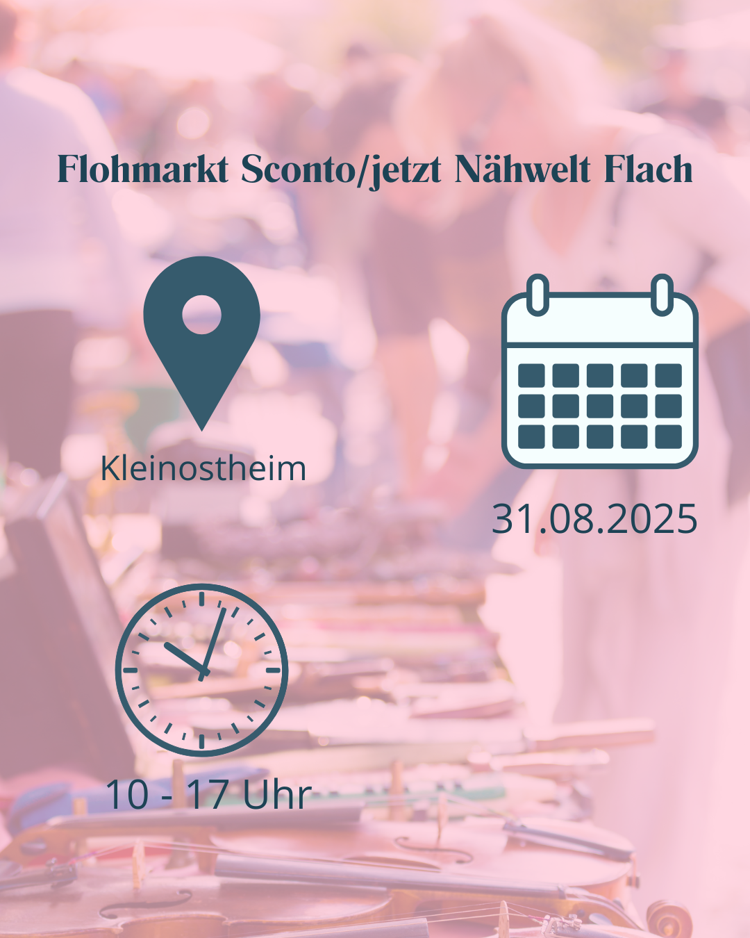 Flohmarkt Kahl am Main Juli 2025 - ABtown Ladies Aschaffenburg