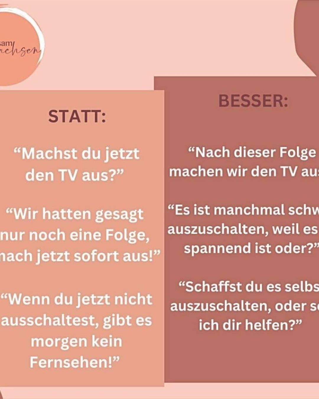 Wie schwer f&auml;llt es uns manchmal den TV auszumachen? - ABtown Ladies Aschaffenburg