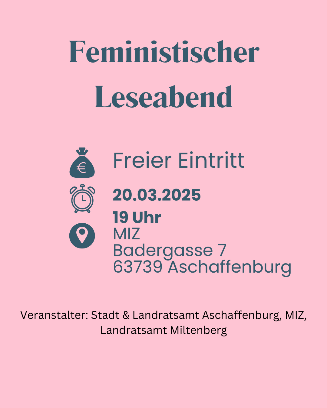 Feministischer Leseabend - ABtown Ladies Aschaffenburg