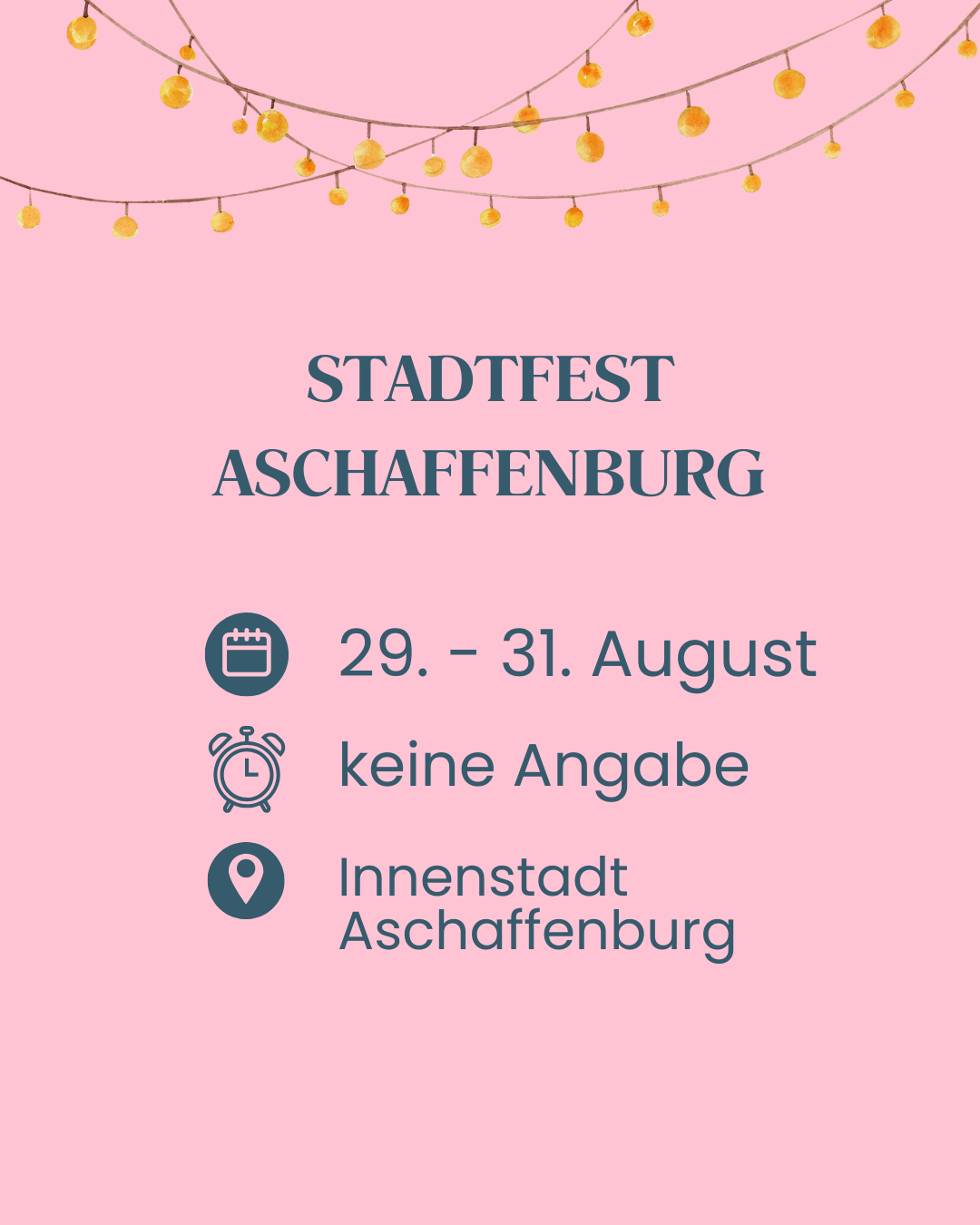 Stadt- und Ortsfeste in und um Aschaffenburg - ABtown Ladies Aschaffenburg