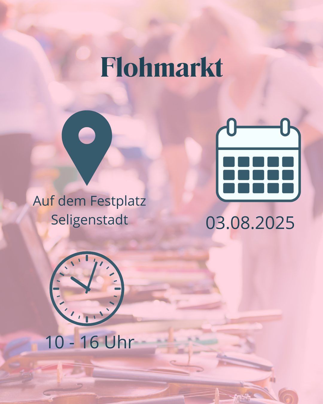Flohmarkt Wasserwacht Juli 2025 - ABtown Ladies Aschaffenburg