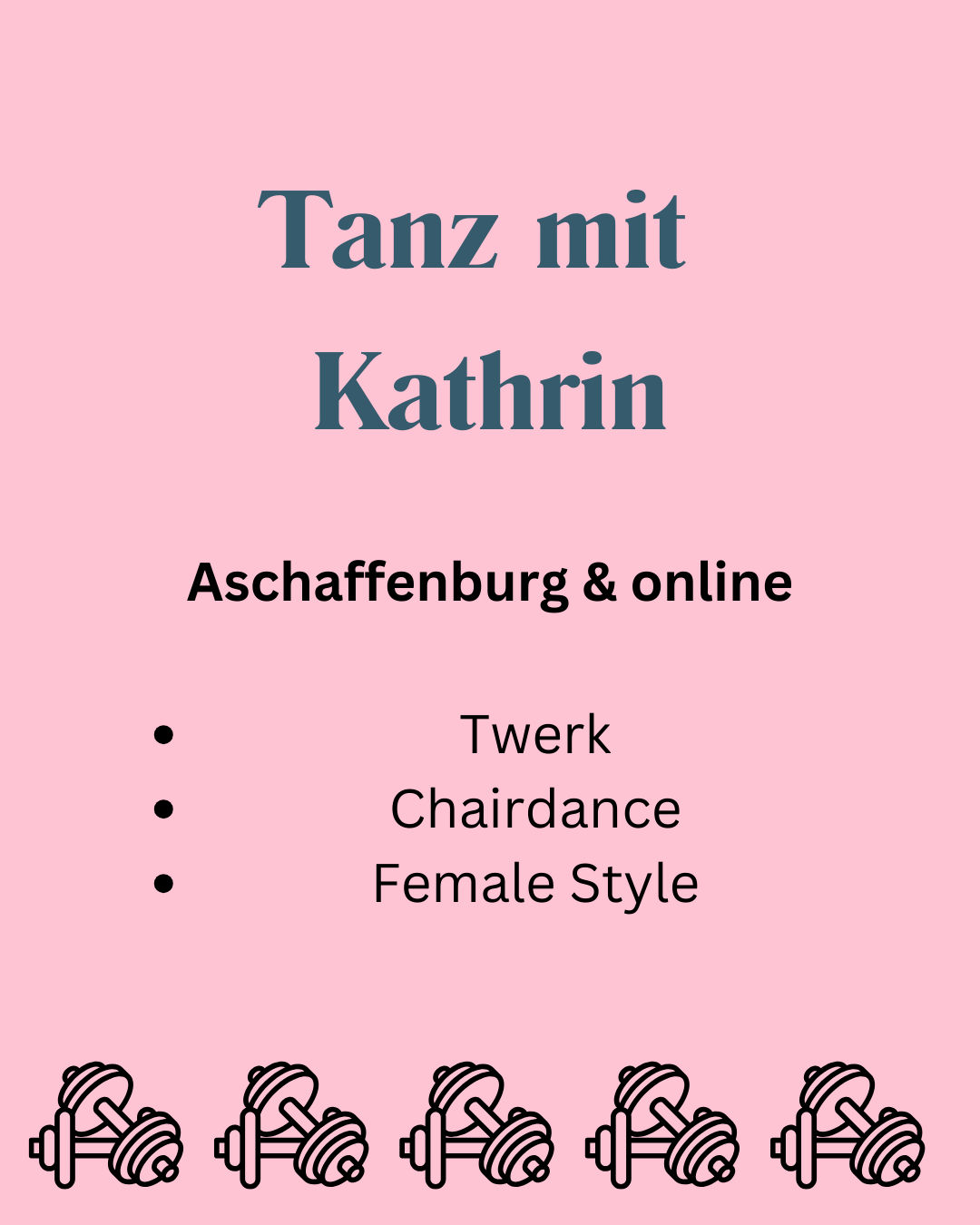 Top 3 Fitnessanbieter - Tanz mit Kathrin - ABtown Ladies Aschaffenburg